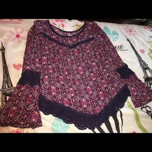 5/$20 Floral Pattern Tunic